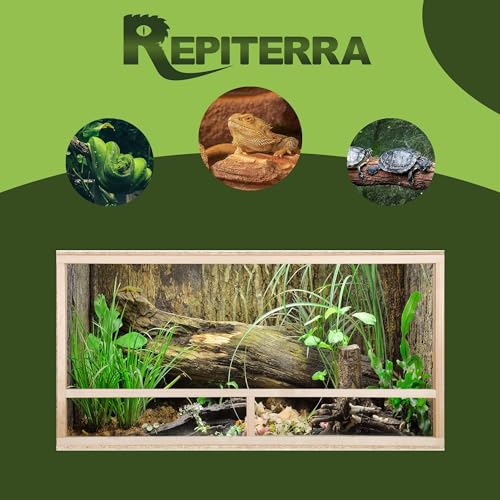 Repiterra Holzterrarium 120x60x60 Seitenbelüftet - 5