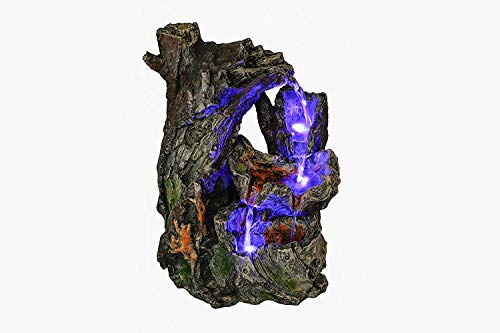 Zoo Med RR-22e ReptiRapids Wasserfall Baum, M, Terrarien Dekoration mit LED und Trinkquelle für Reptilien - 2