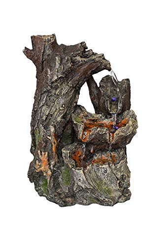 Zoo Med RR-22e ReptiRapids Wasserfall Baum, M, Terrarien Dekoration mit LED und Trinkquelle für Reptilien - 3