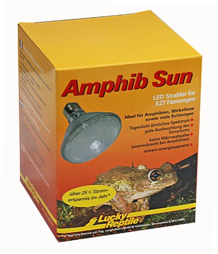 Lucky Reptile AS-2 Amphib Sun groß, 50 LED, Tageslichtstrahler für E27 Fassung