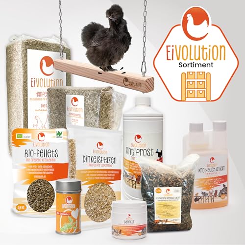 eivolution Soldatenfliegenlarven getrocknet I 800g I Reich an Protein I Hochwertige Hermetialarven als Hühnerfutter I auch geeignet als Vogel-, Fisch oder Wachtelfutter - 8